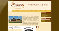 Desktop Screenshot of heartlandfunerals.com